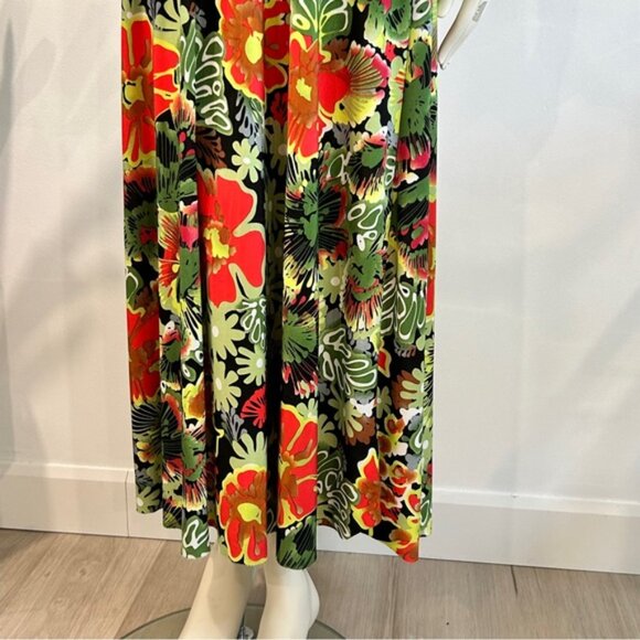 Vintage Early 90s Halter Maxi Summer Dress - Picture 3 of 12